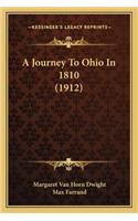 Journey to Ohio in 1810 (1912)