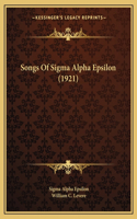 Songs Of Sigma Alpha Epsilon (1921)