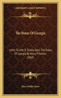 The Status Of Georgia
