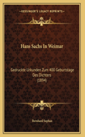 Hans Sachs In Weimar