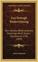 Een Nyttwgh Wnderwijsning