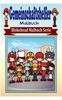 Gemeinschaftshelfer Malbuch: (German)