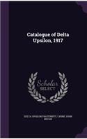 Catalogue of Delta Upsilon, 1917