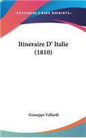 Itineraire D' Italie (1810)