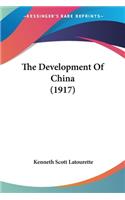 The Development Of China (1917)