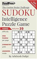 Sudoku Puzzle Books Volume 39. Hard. Sudoku Intelligence Puzzle Game