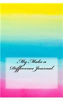 My Make a Difference Journal