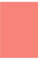 Journal Congo Pink Color Simple Plain Pink