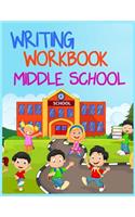 Writing Workbook Middle School: Journal Notebook Lined Pages