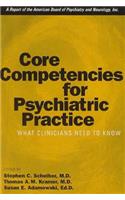 Core Competencies for Psychiatric Practice