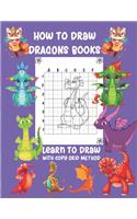 How To Draw Dragons Books Learn To Draw with Copy Grid Method