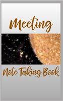 Meeting Note Taking Book