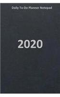 Daily To-Do Planner Notepad 2020