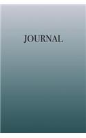 Cool Sea Green Journal for Minimalists