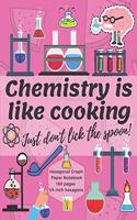 Chemistry Is Like Cooking Just Don't Lick The Spoon