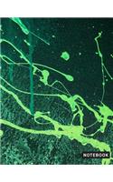 Notebook: Lined Notebook Journal - Large (8.5 x 11 inches) - 120 Pages - Abstract Creative Cover