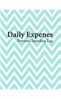 Daily Expense: Budget Planner, Payment Record Tracker, Daily Expenses Tracker, Cash Recording Receipt Record Book Ledger Journal Log for Tracking. Payments, Income