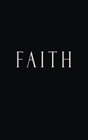 Faith: Black and White Decorative Book to Stack Together on Coffee Tables, Bookshelves and Interior Design - Add Bookish Charm Decor to Your Home - Stack D