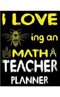 I ing an Math Teacher Planner
