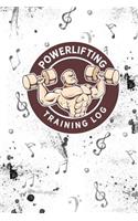 Powerlifting Training Log: (4 Powerlifting Training Log)
