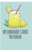 My Lemonade Stand Notebook
