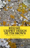 Résumé - L'esprit design de Tim Brown