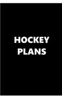 2019 Daily Planner Sports Theme Hockey Plans Black White 384 Pages