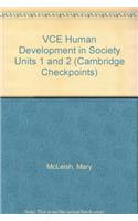 VCE Human Development in Society Units 1 and 2