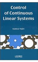 Control of Continuous Linear Systems