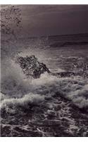 Dark Clouds Over the Ocean Notebook