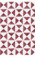 Bullet Journal Notebook Triangles with Dots Pattern 13