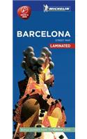Michelin Barcelona City Map - Laminated