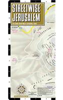 Streetwise Jerusalem Map - Laminated City Center Street Map of Jerusalem, Israel