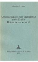 Untersuchungen Zum Stabreimstil in Der Eneide Heinrichs Von Veldeke