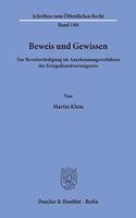 Beweis Und Gewissen