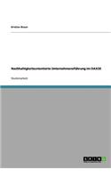 Nachhaltigkeitsorientierte Unternehmensführung im DAX30