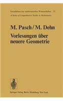 Vorlesungen Über Die Neuere Geometrie