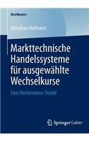 Markttechnische Handelssysteme für ausgewählte Wechselkurse