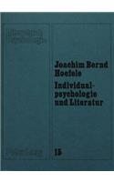 Individualpsychologie und Literatur