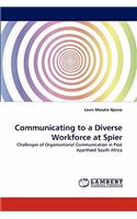 Communicating to a Diverse Workforce at Spier