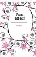 Poems. 1911-1923