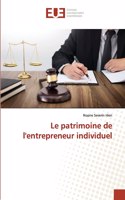 patrimoine de l'entrepreneur individuel