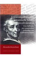 Erklarungsstrategien, Semantische Felder und Makrostrukturen: Eine Fallstudie Zur Semantischen Architektur von Explikativen Texten