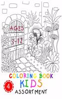 Coloring Book Kids Assortment Ages 3-12 4