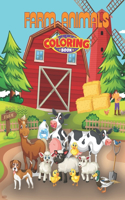Farm Animals Coloring Book