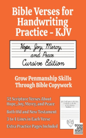 Bible Verses for Handwriting Practice - KJV