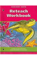 Harcourt School Publishers Math: Reteach Workbook Gr4