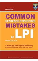 Columbia Common Sentence Structure Mistakes at LPI: (English)