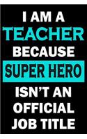 I Am A Teacher