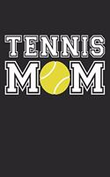 Mom Tennis Notebook - Tennis Mom - Tennis Training Journal - Gift for Tennis Player - Tennis Diary